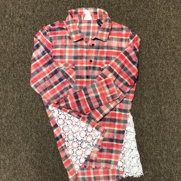 Anthropologie Tops - Anthropology flannel button down!